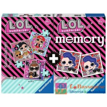 MULTIPACK MEMORY + 3 PUZZLE L.O.L. - 20549