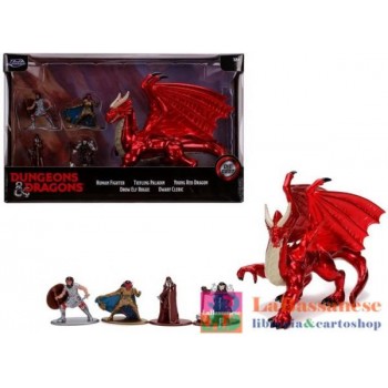 DUNGEONS&DRAGONS GIFTPACK DELUXE CON 5 PERSONAGGI IN DIE-CAST - 253254000