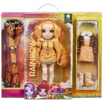 RAINBOW HIGH FASHION WINTER BREAK DOLL POPPY ROWAN (ORANGE) - 574767