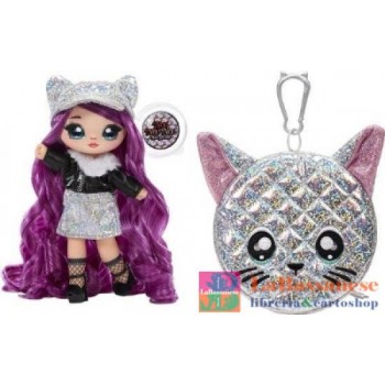 NA! NA! NA! SURPRISE 2-IN-1 POM DOLL GLAM SERIES 1 (METALLIC) ASST IN PDQ - 575139