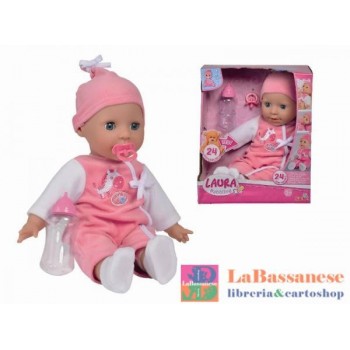 BABY LAURA CM.38 PARLANTE -...