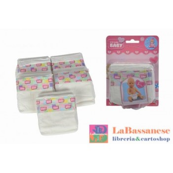 NEW BORN BABY 5 PANNOLINI...