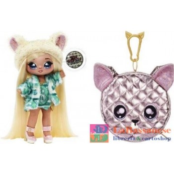 NA! NA! NA! SURPRISE 2-IN-1 POM DOLL GLAM SERIES 1 (METALLIC) ASST IN PDQ - 575139