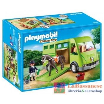 FURGONE TRASPORTO CAVALLI -...