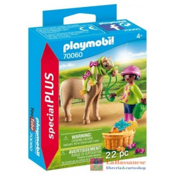RAGAZZA CON PONY - 70060