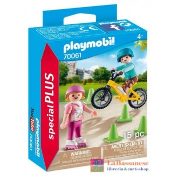 BAMBINI CON PATTINI E BMX -...