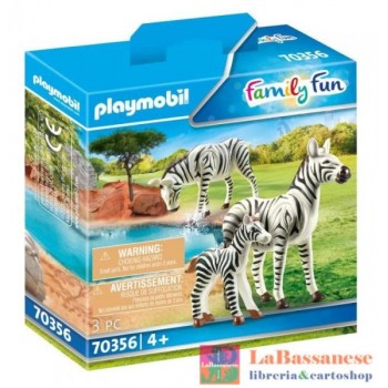 FAMIGLIA DI ZEBRE - 70356