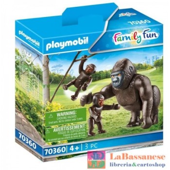 FAMIGLIA DI GORILLA - 70360