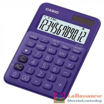 CALCOLATRICE 12 CIFRE COLORE VIOLA - MS-20UC-PL