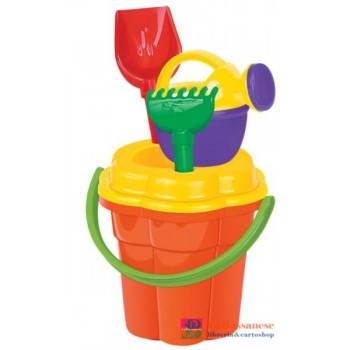 FLOWER PAIL BIG SET, 5 PCS...