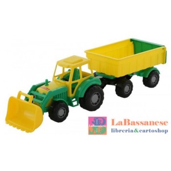 MASTER TRACTOR WITH TRAILER...