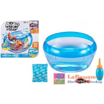 ROBO FISH PLAYSET CON PESCIOLINO ESCLUSIVO E SABBIA MAGICA "SEMPRE ASCIUTTA" - 7126