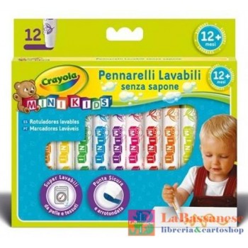 12 COLORI FIBRA MINI KIDS -...