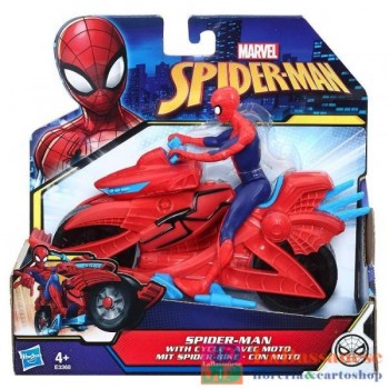 SPD SPIDERMAN 15CM CON MOTO...