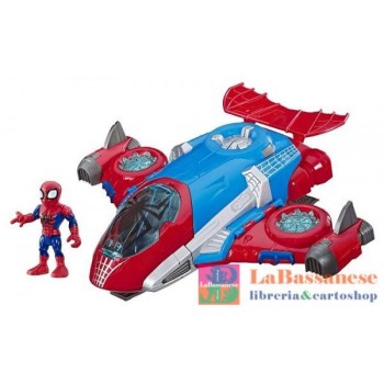 SHA SPIDER MAN CON JET - E4840