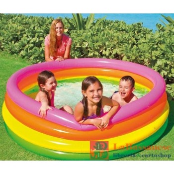 PISCINA 4 ANELLI ARCOBALENO...