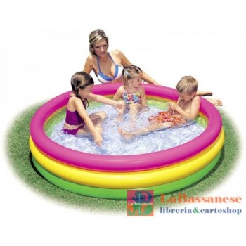 PISCINA 3 ANELLI CM 147X33...