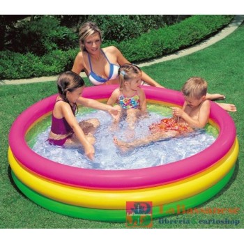 PISCINA 3 ANELLI CM 114X25...