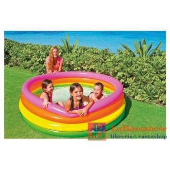 PISCINA 4 ANELLI ARCOBALENO...