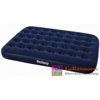 AIRBED BLU FLOCCATO...