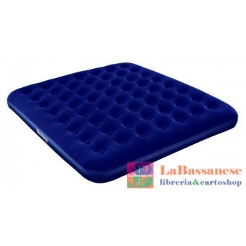 AIRBED BLU FLOCCATO DUE...