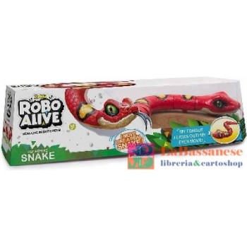 ROBO ALIVE SERPENTE ELETTRONICO STRISCIANTE 2 COLORI ASS. - 25235