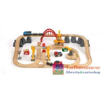BRIO SET DELUXE FERROVIA E...
