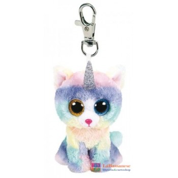 BEANIE BOOS CLIPS HEATHER -...